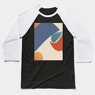 Chromatic Botanic Abstraction #8 Baseball T-Shirt